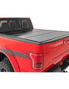 Twarda pokrywa paki tri-fold niski profil Rough Country Cargo Management System 5' 5"