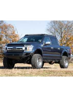 Bagażnik dachowy z listwą LED 40" przód i tył Rough Country Crew Cab