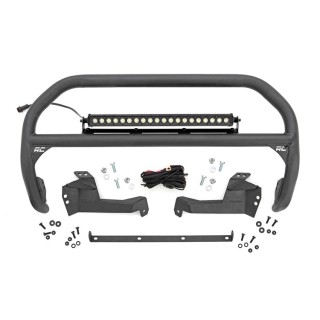 Bull bar z listwą LED Cree 20" cool white DRL Black Series Rough Country