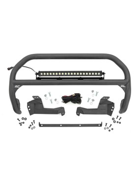 Bull bar z listwą LED Cree 20" cool white DRL Black Series Rough Country