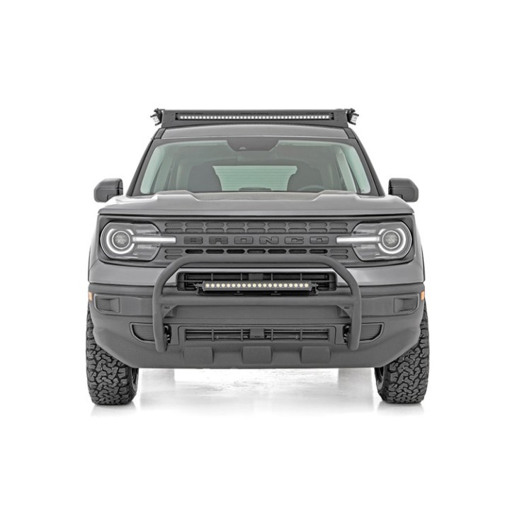 Bull bar z listwą LED Cree 20" cool white DRL Black Series Rough Country