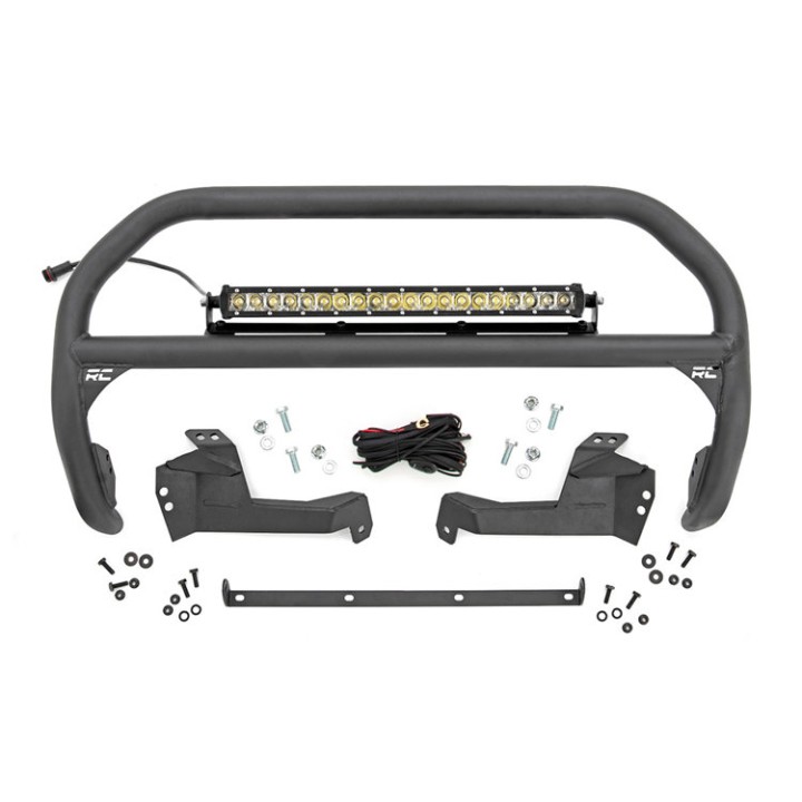 Bull bar z listwą LED na zderzak 20" Chrome Series Rough Country