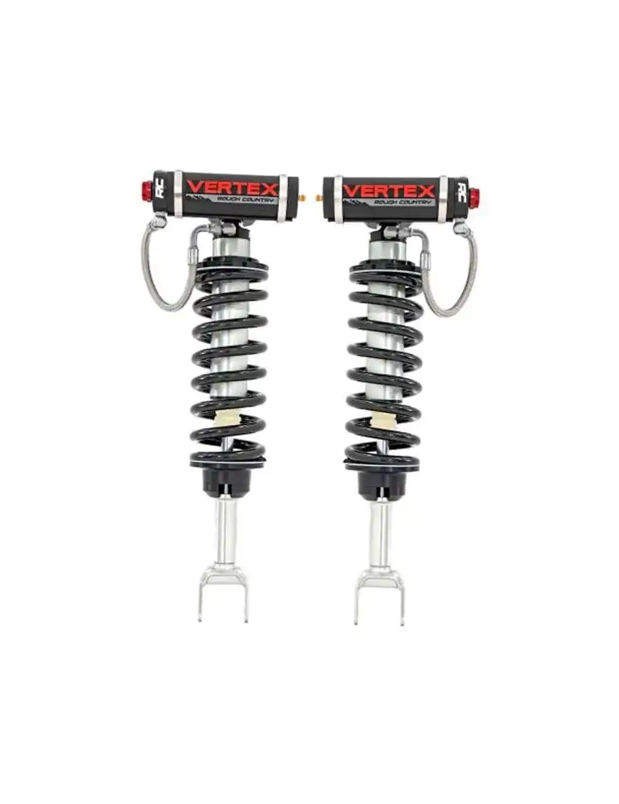 Amortyzatory regulowane przód Coilover Rough Country Vertex Lift 6"