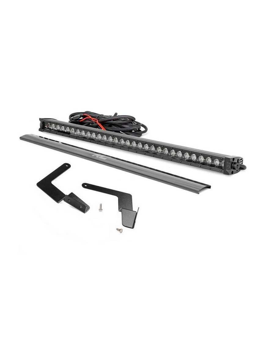 Listwa LED 30" White DRL Rough Country Black Series