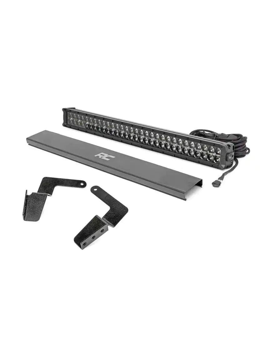 Listwa LED 30" White DRL Rough Country Black Series