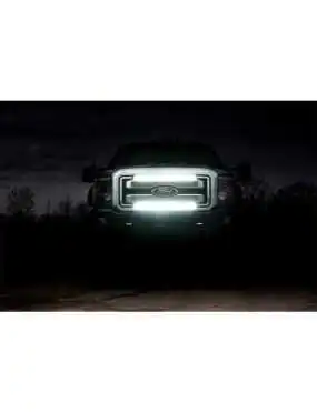 Oświetlenie LED HID i inne 30" pojedyncza do grilla spot Rough Country Black Series