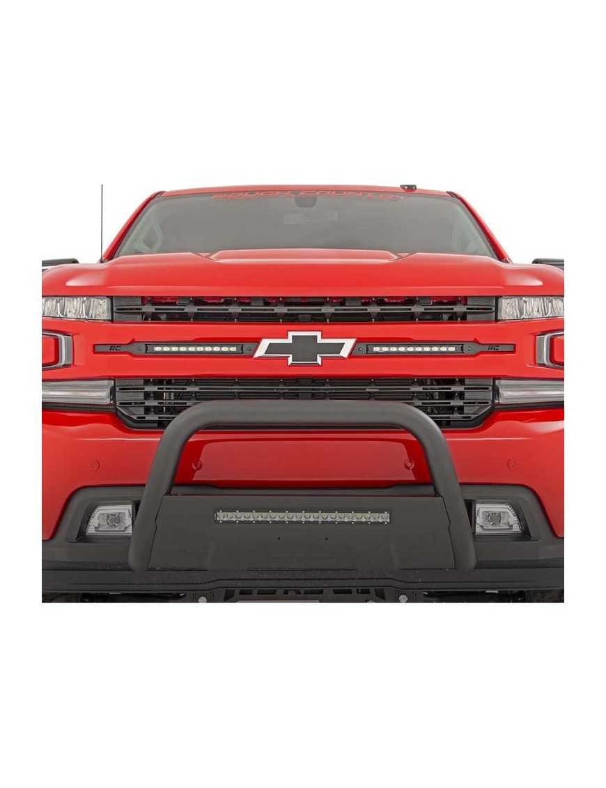 Oświetlenie LED HID i inne 10" podwójna flood Rough Country Black Series