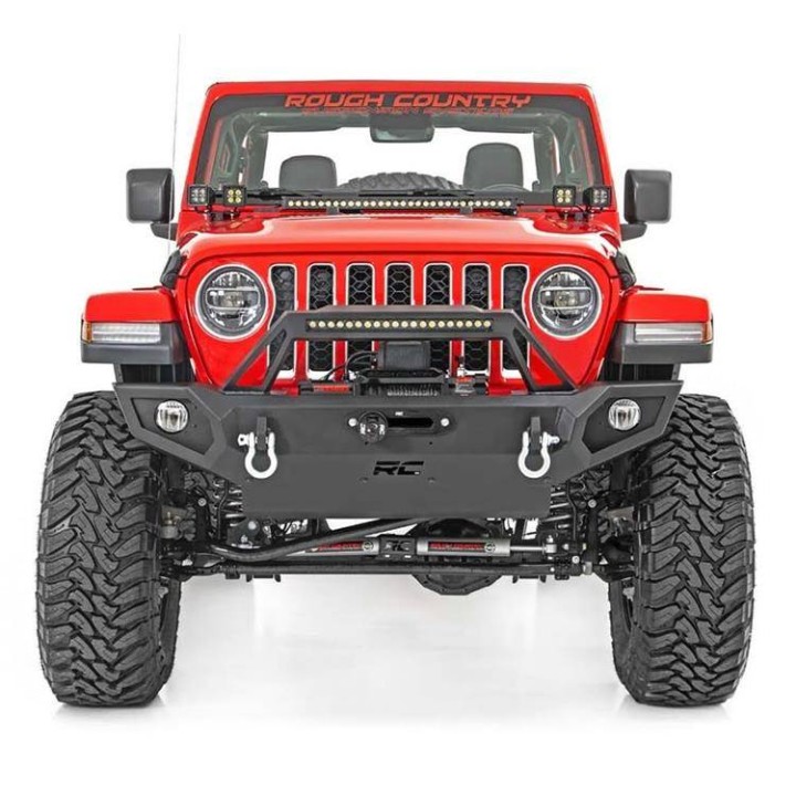 Lampy LED 2" kwadratowe white DRL Rough Country Black Series