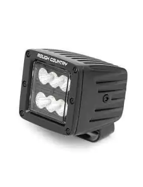 Zestaw lamp LED 2" Flood Beam Rough Country Black Series