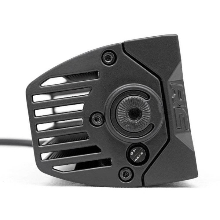 Zestaw lamp LED 2" White DRL Rough Country Black Series