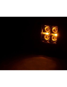 Zestaw lamp LED 2" Amber DRL Rough Country Black Series