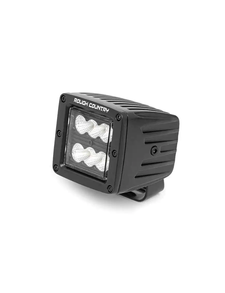 Zestaw lamp LED 2" Flood Beam Rough Country Black Series