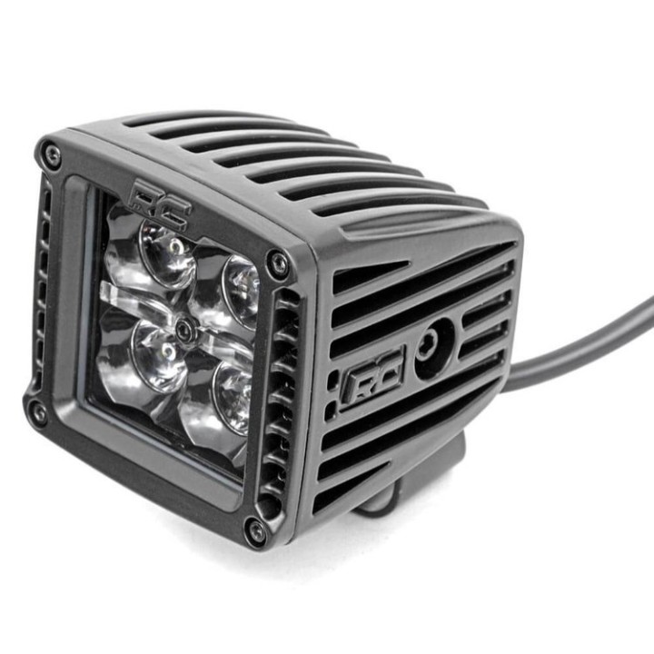 Zestaw lamp LED 2" Amber DRL Rough Country Black Series