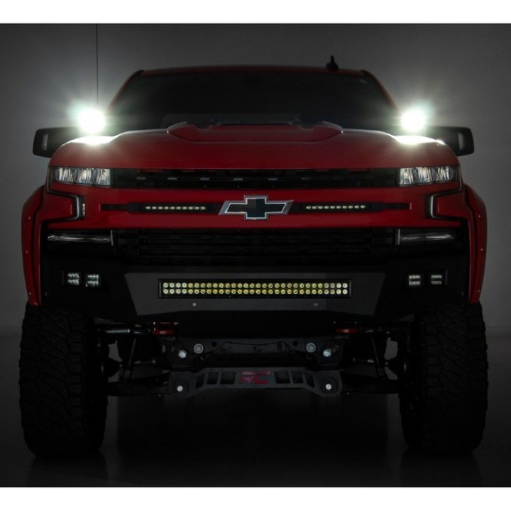 Zestaw lamp LED 3" Rough Country Wide Angle Series