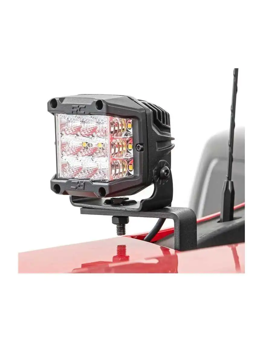 Zestaw lamp LED 3" Rough Country Wide Angle Series