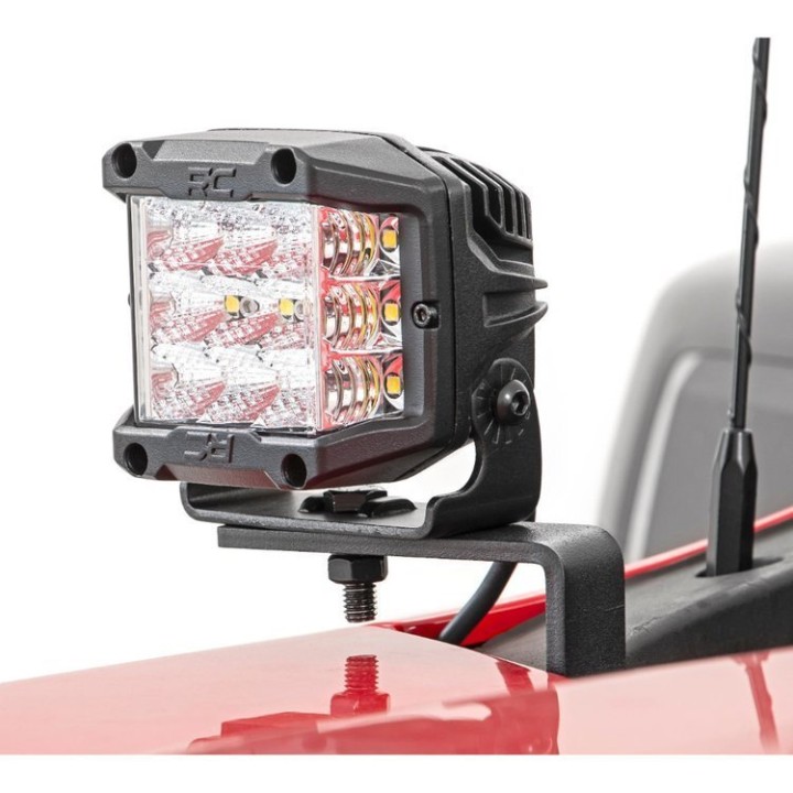 Zestaw lamp LED 3" Rough Country Wide Angle Series