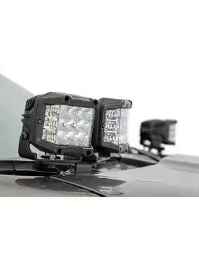 Lampy Cree LED 2" Spot Beam z mocowaniem Rough Country Black Series