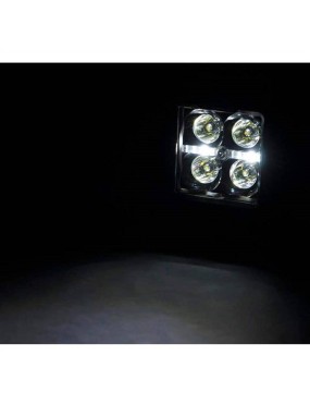 Lampy LED 2" Cool White DRL z mocowaniem Rough Country Black Series