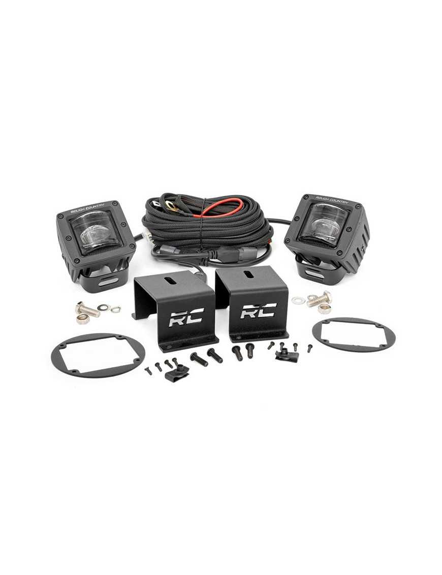 Lampy przeciwmgielne LED SAE z mocowaniem Rough Country