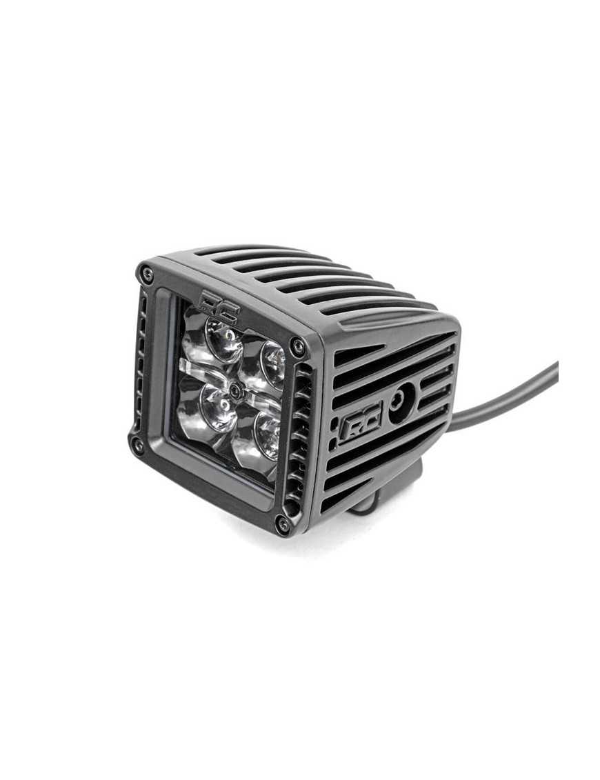 Lampy Cree LED 2" Cool White DRL z mocowaniem Rough Country Black Series