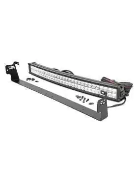 Listwa LED z mocowaniem na zderzak 30" white DRL Chrome Series Rough Country