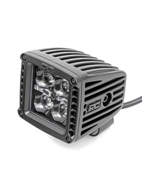 Lampy LED 2" kwadratowe amber DRL spot Rough Country Black Series