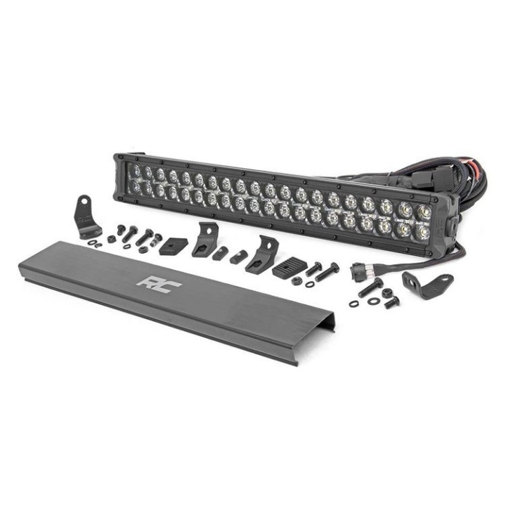 Listwa LED 20" podwójna amber DRL spot/flood Rough Country Black Series