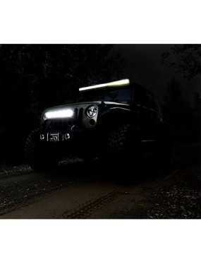 Listwa LED 50" podwójna white DRL spot/flood Rough Country Chrome Series