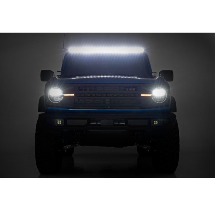 Listwa LED z mocowaniem nad szybą 50" Black Series Rough Country