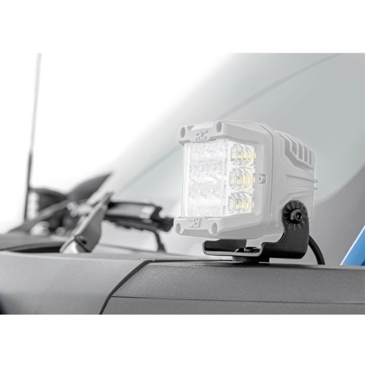 Lampy LED 2" kwadratowe Spot Beam Rough Country Black Series