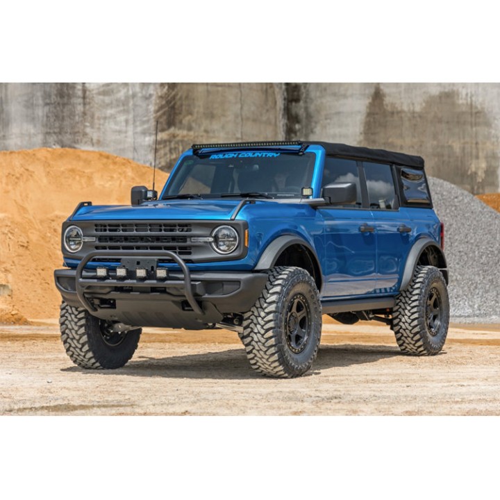 Lampy LED 2" kwadratowe white DRL Rough Country Black Series