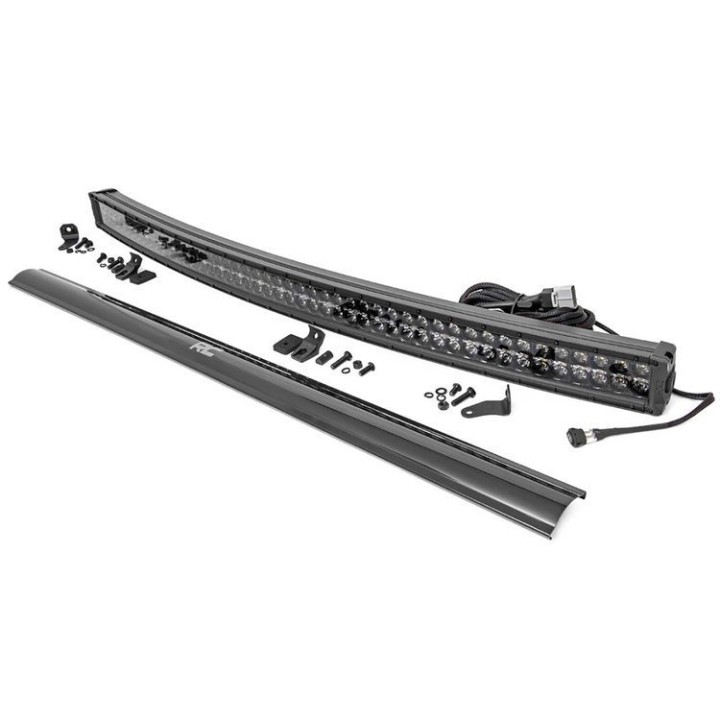 Listwa LED 50" podwójna zakrzywiona white DRL spot/flood Rough Country Black Series
