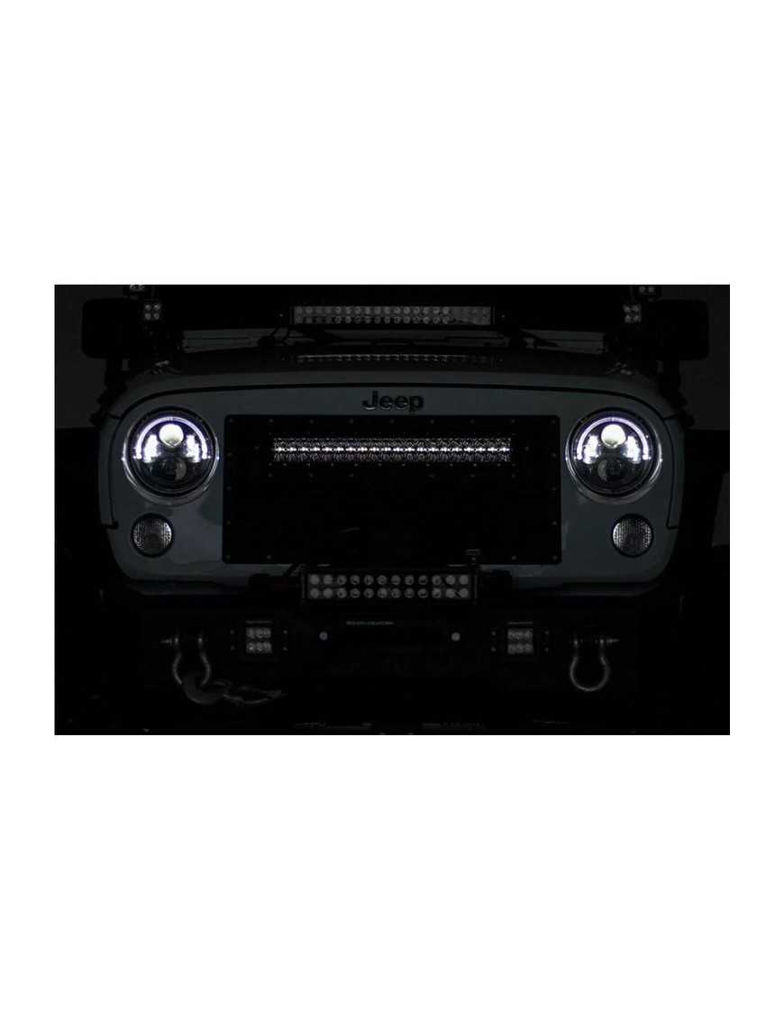 Listwa LED 50" podwójna zakrzywiona white DRL spot/flood Rough Country Black Series