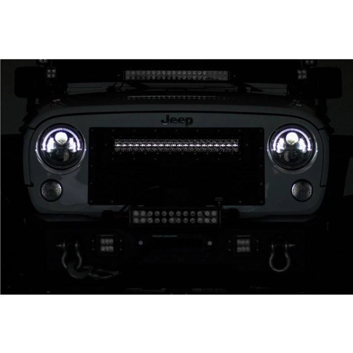 Listwa LED 50" podwójna zakrzywiona white DRL spot/flood Rough Country Black Series