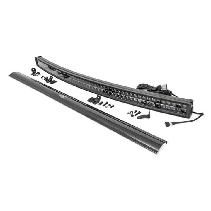 Listwa LED 54" podwójna zakrzywiona white DRL spot/flood Rough Country Black Series