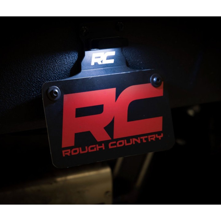 Mocowanie tablicy rejestracyjnej z oświetleniem Rough Country