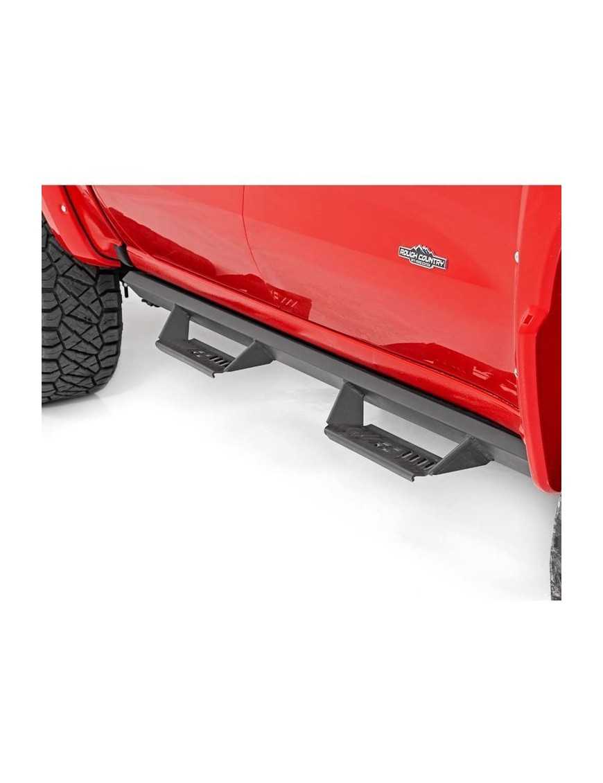 Stopnie progi boczne Rough Country AL2 Crew Cab