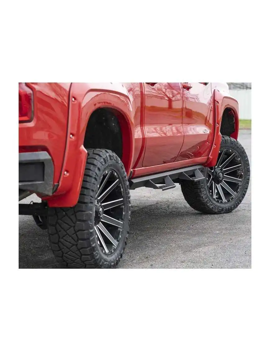 Stopnie progi boczne Rough Country AL2 Crew Cab