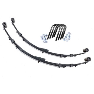 Resory piórowe z U-boltami tył Rough Country Lift 4"