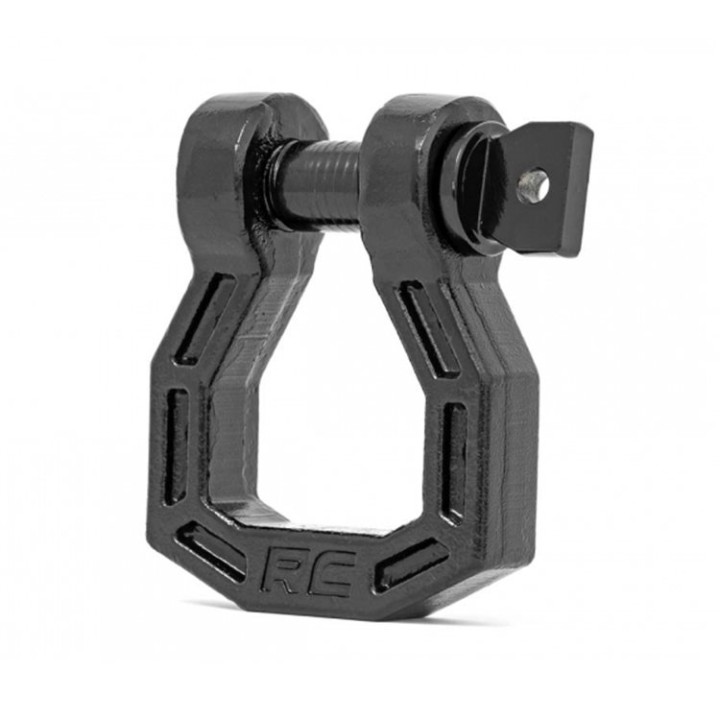Szekle czarne Rough Country D-ring 3/4"