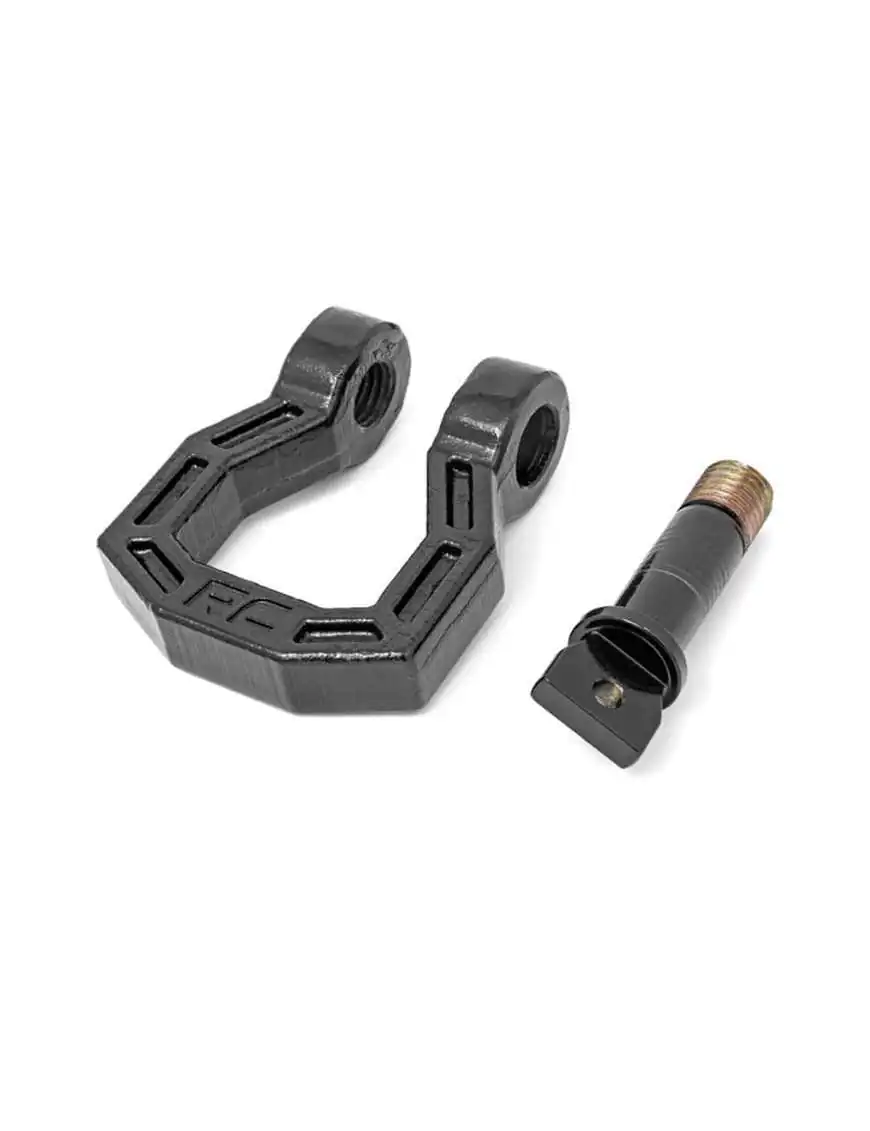 Szekle czarne Rough Country D-ring 3/4"