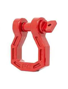 Szekle czerwone Rough Country D-ring 3/4"