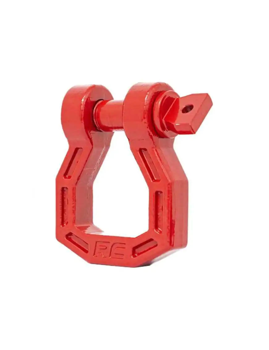 Szekle czerwone Rough Country D-ring 3/4"