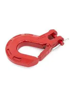 Hak kuty Clevis czerwony Rough Country D-ring 3/4"