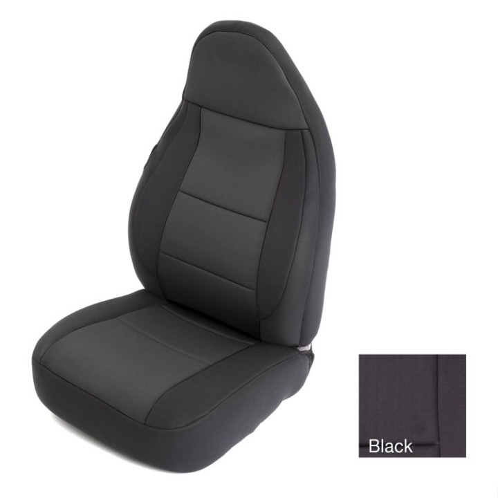 Komplet pokrowców na fotele Black Sides/Black Center neopren Smittybilt