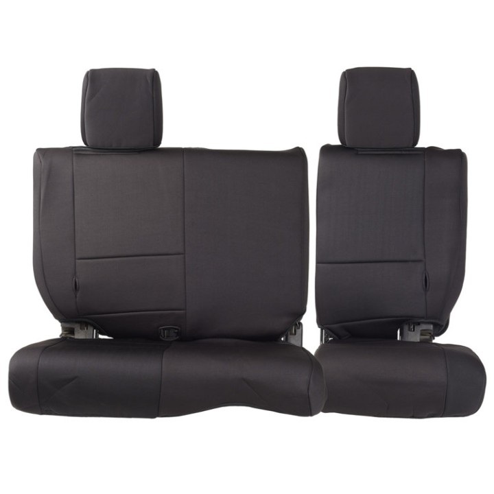 Komplet pokrowców na fotele Black Sides/Black Center neopren Smittybilt