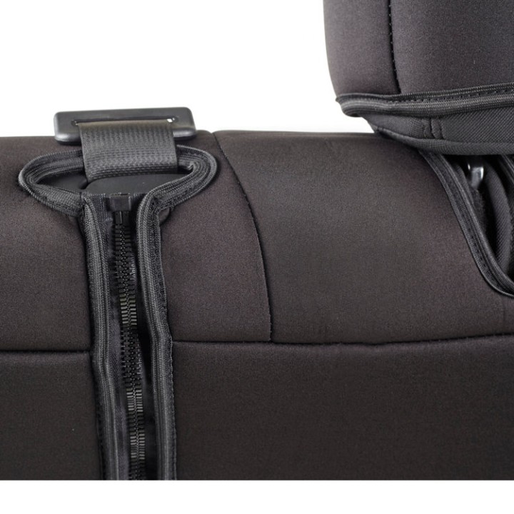 Komplet pokrowców na fotele Black Sides/Black Center neopren Smittybilt