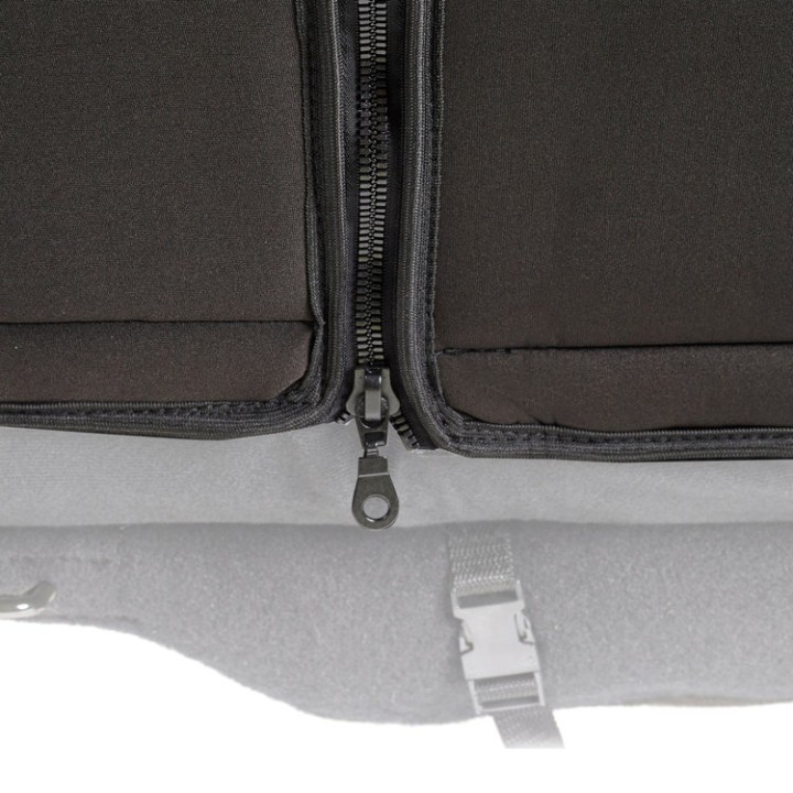 Komplet pokrowców na fotele Black Sides/Black Center neopren Smittybilt