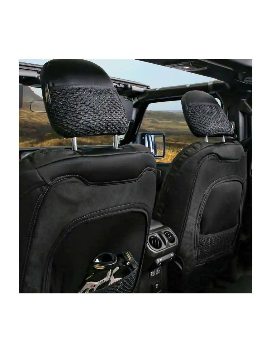 Komplet pokrowców na fotele neoprene black/black Smittybilt GEN2