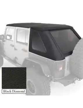 Soft top Slant Black Diamond Smittybilt 